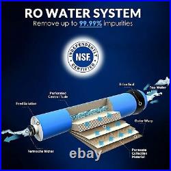 Reverse Osmosis Water Filtration System 5 Stage Under Sink RO Water Filter 75GPD