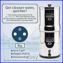 Royal Berkey Water Purification System with New 2 Black Filters