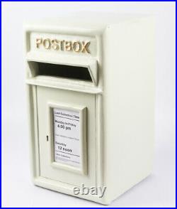 Royal Mail Postbox Cast Iron Letter Box Pillar Option on Stand/Wall Mount ER GR