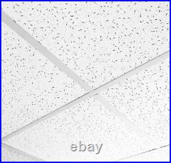 SUSPENDED CEILING ND Fine Fissured 1195 x 595mm 1200x600mm Acoustic 8x Tiles Box