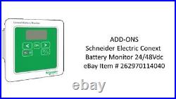 Schneider, Inverter/Charger, Conext, SW, 4000 Watt, 24Vdc, 120/240Vac, RNW8654024