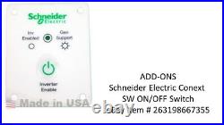 Schneider, Inverter/Charger, Conext, SW, 4000 Watt, 24Vdc, 120/240Vac, RNW8654024