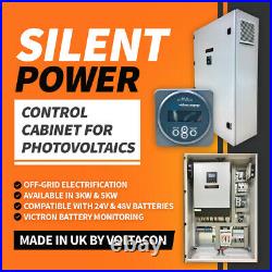 Silent Power 5kW Control Cabinet. Off Grid Solar System. MPPT Battery Charger