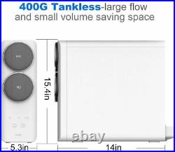 SimPure Reverse Osmosis Water Filtration System, Tankless, 400GPD, Smart Faucet