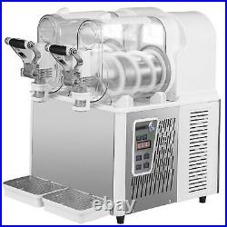 Slushy Machine, Daiquiri Machine Commercial, 3L x 2 Frozen Drink Slush Machine