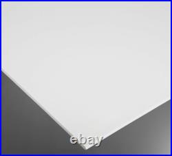 Suspended Vinyl Ceiling Wipeable EasyClean Tiles Satin Spar 595x595 600x600