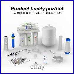 T1 5 Stage Drinking Water Filter Reverse Osmosis System 75GPD RO House Purifier