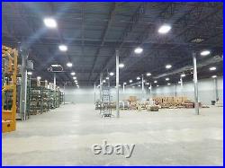 T8 LED High Bay Warehouse Shop Commercial Light Fixture USA MADE Lamps included