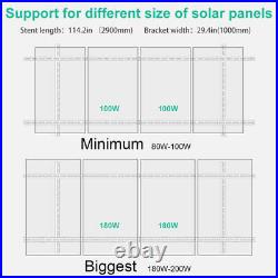 Tilt Mount Brackets Complete Solar Panel Adjustable Mounting Brackets System