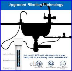 Under Sink Water Filter System 8K Gallons High Capacity Under Counttop Filter