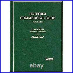 Uniform Commercial Code (Hornbooks), Summers, Robert, White, James, 9780314926692