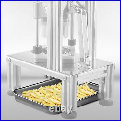 VEVOR Commercial Vegetable Dicer Vegetable Chopper with4 Blades French Fry Cutter
