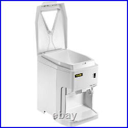 VEVOR Ice Shaver Machine Electric Shaved Ice Machine Commercial 265LBS/H