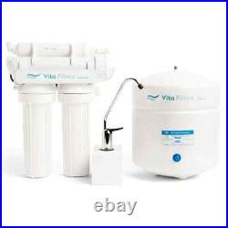 Vita Filters 4 Stage Under Counter Reverse Osmosis RO Filter System Faucet NSF