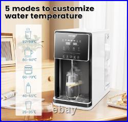 Vortopt Countertop Reverse Osmosis System-5 Stage UV RO Water Filter System