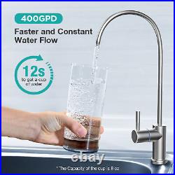 WP2-400GPD 8 Stage UV Alkaline pH+ Drinking Reverse Osmosis Water Filter System