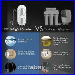 Waterdrop Tankless 5-Stage Reverse Osmosis Water Filtration System 400 GPD