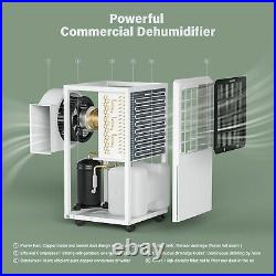 Waykar 130 Pint Commercial Dehumidifier for Home Basement Whole House 6000 Sq. Ft