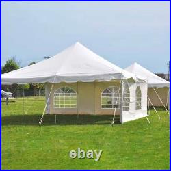 Weekender 20x20' Pole Tent Canopy Commercial Event Party Shelter With Sidewalls