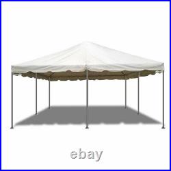 Weekender 20x20' West Coast Frame Tent Commercial White Vinyl Party Event Canopy