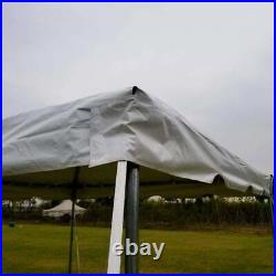 Weekender 20x30' West Coast Frame Tent Commercial White Vinyl Party Event Canopy