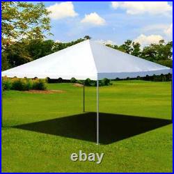 West Coast 15' x 15' Frame Tent Canopy White Waterproof Commercial Party Gazebo