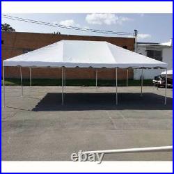 West Coast Party Frame Tent 20x30 White Commercial Waterproof Vinyl Event Canopy