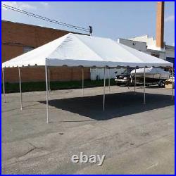 West Coast Party Frame Tent 20x30 White Commercial Waterproof Vinyl Event Canopy