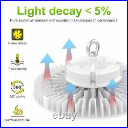 White 240W Commercial UFO High Bay Light Warehouse Industrial LED Shop Light UL