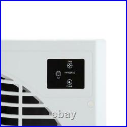 Window Swamp Cooler Slim Profile Evaporative 3200 CFM Commercial Fan 1600 sq ft